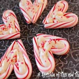 White Chocolate Valentine Hearts image