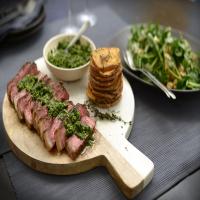 Argentinian Steak With Chimichurri image