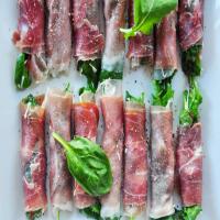 Prosciutto-wrapped Greens_image