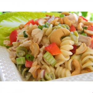 Cashew Turkey Pasta Salad_image