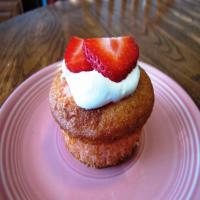 Strawberry and Cream Cupcakes image