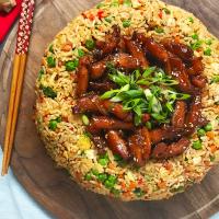 Teriyaki Chicken Fried Rice Dome Recipe by Tasty_image