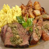 Grilled Steak and Eggs Argentinean Style image