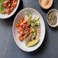 Soy-Ginger Watermelon Rice Bowls with Avocado and Cucumber_image