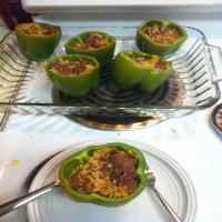 Southern-Style Stuffed Bell Peppers image