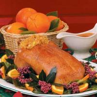 Roast Duck with Orange Glaze_image