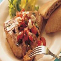 Grilled Mediterranean Tuna Steaks image