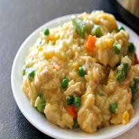 Instant Pot Cheesy Chicken and Rice Recipe image