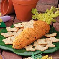 Carrot-Shaped Cheese Spread image