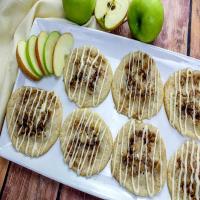 Glazed Caramel Apple Pecan Pinwheel Cookies | Just A Pinch_image