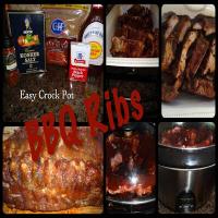 Easy Crock Pot BBQ Ribs_image