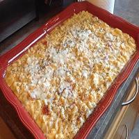 MACARONI & CHEESE WITH DICED TOMATOES_image
