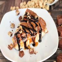 Snickers No-Bake Cheesecake image