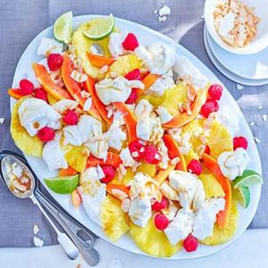 Tropical Eton mess in minutes image