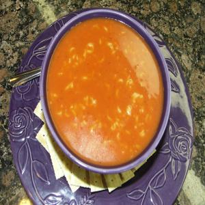 Tomato Noodle Soup image