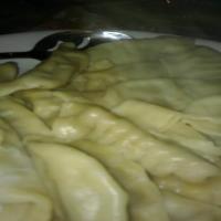 Cooked chicken potstickers (Chinese dumplings)_image