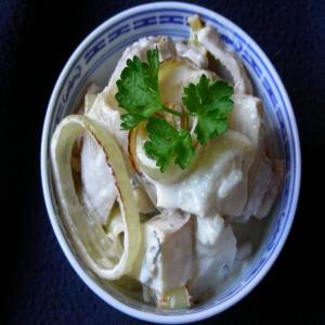 Grilled Onion Potato Salad_image