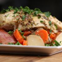 Easy Foil-Pack Lemon And Rosemary Chicken Dinner Recipe by Tasty image