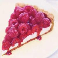 Raspberry Sour Cream Tart image