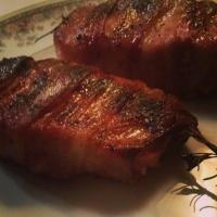Bacon Wrapped Pork Chops With BBQ Sauce_image