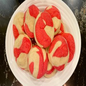 Candy Cane Sugar Cookies Recipe by Tasty image