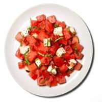 Watermelon Salad With Pancetta image