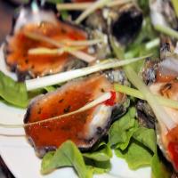 Oysters With Chilli Dressing image