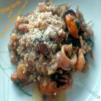 Creamy Risotto With Mussels, Shrimp and Calamari_image