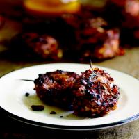 Pecan-Crusted Pork Tenderloin Pinwheels with Carolina Mustard Sauce image