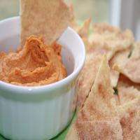 Peanut Butter Pumpkin Dip With Cinnamon Chips image