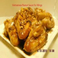 Vietnamese Peanut Sauce For Wings image