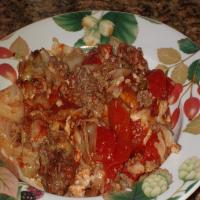 Low Carb Stuffed Cabbage Casserole image