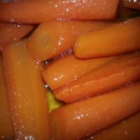 Honey -Bourbon Glazed Carrots image