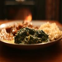 Spinach With Indian Spices_image