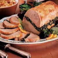 Spinach-Stuffed Pork Roast_image