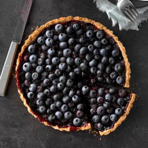 Heavenly Blueberry Tart_image