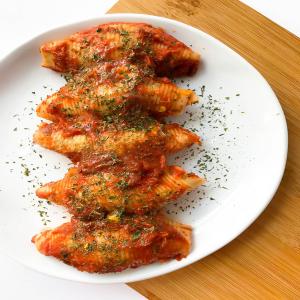 Jumbo Shells Stuffed with Spinach and Corn_image