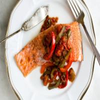 Oven-Steamed Arctic Char With Piperade_image