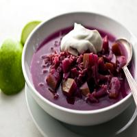 Red Cabbage and Apple Soup_image