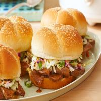 Texas-Style BBQ Beef Brisket Sandwiches image