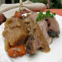 Kittencal's Easy Crock Pot Chuck Roast With Vegetables_image