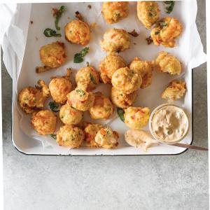 Shrimp and Grits Fritters - Taste of the South_image