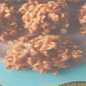 Peanut Butter No Bake Cookies_image