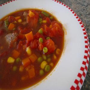 Mom's Homemade Vegetable Soup_image