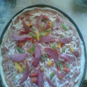 Homemade Freezer Pizza image