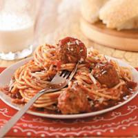 Italian Spaghetti and Meatballs image