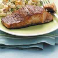 Grilled Curried Salmon image