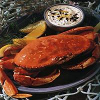 Cracked Crab with Caviar Dipping Sauce_image
