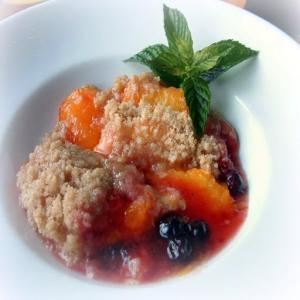 Peach & Blueberry Crumbles Recipe - (4.5/5)_image