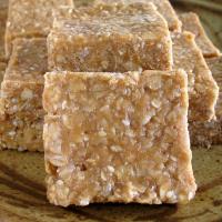 Unbaked Peanut Butter and Honey Bars image